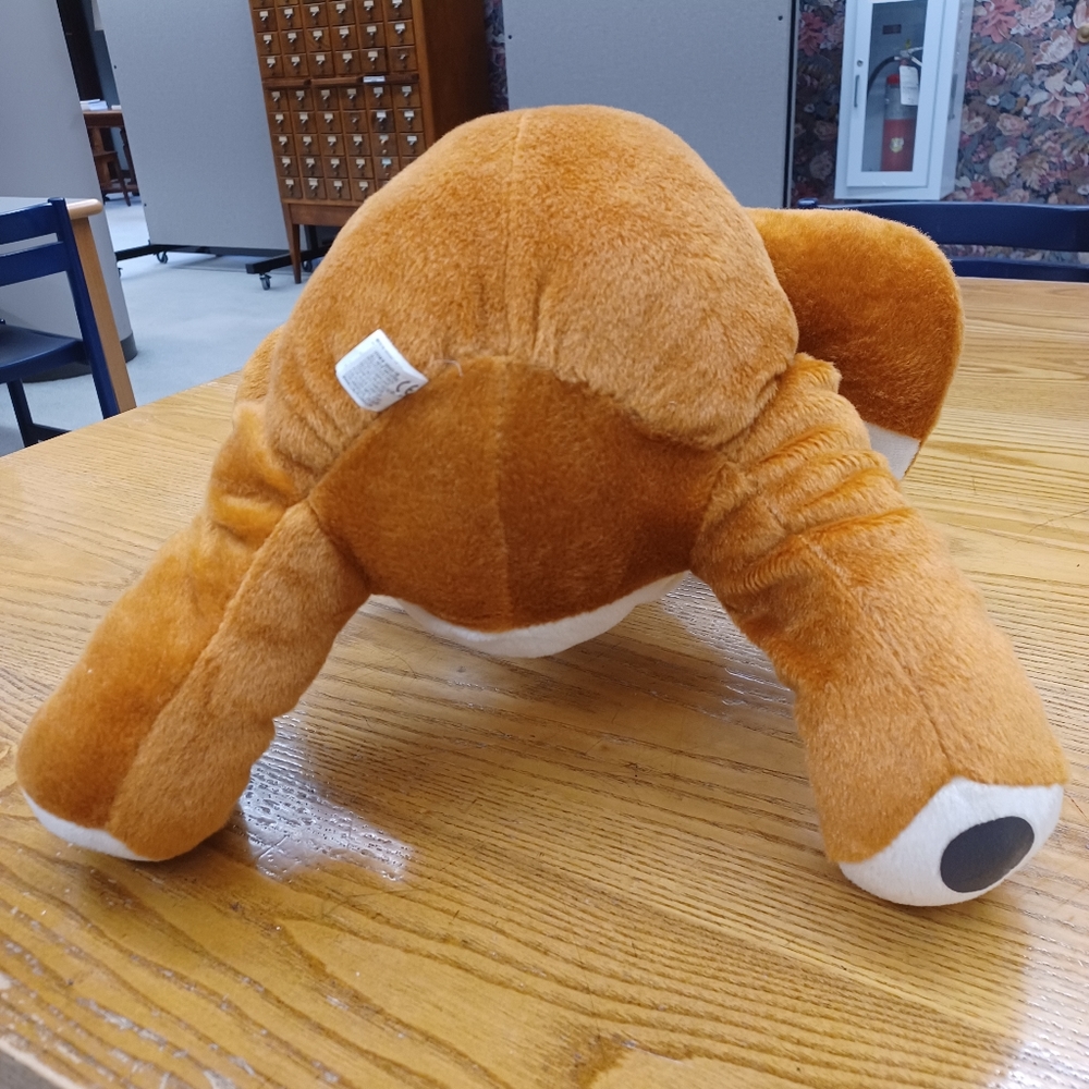 ✓CalPlush Bear Brown Chubby Teddy Bears sitting plush stuffed animals - Picture 9 of 14